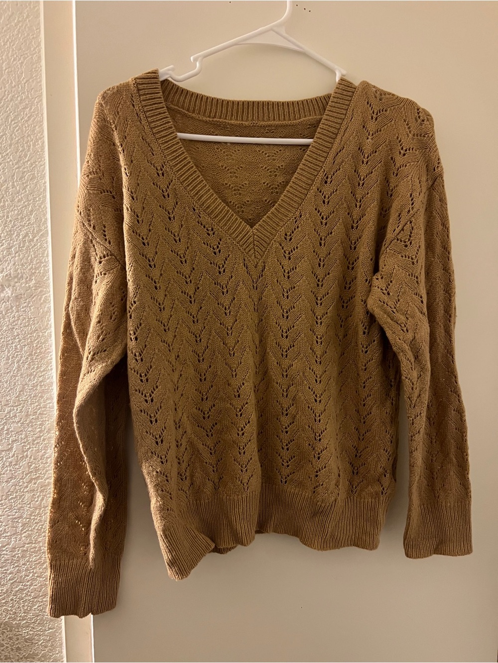 Cupshe Fall V-Neck Knit Sweater